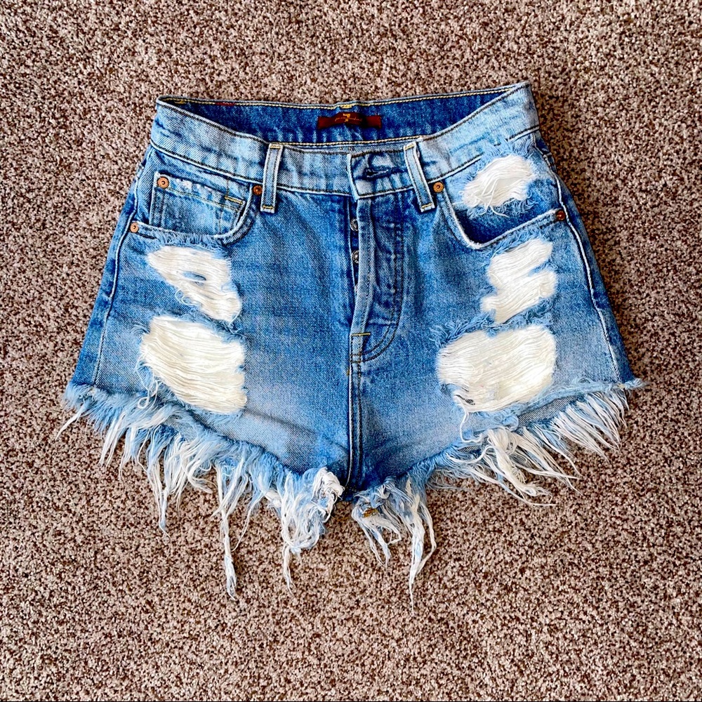 7 for all mankind shorts 24